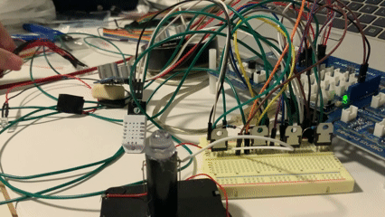 debugged the code to see if both sensors worked.